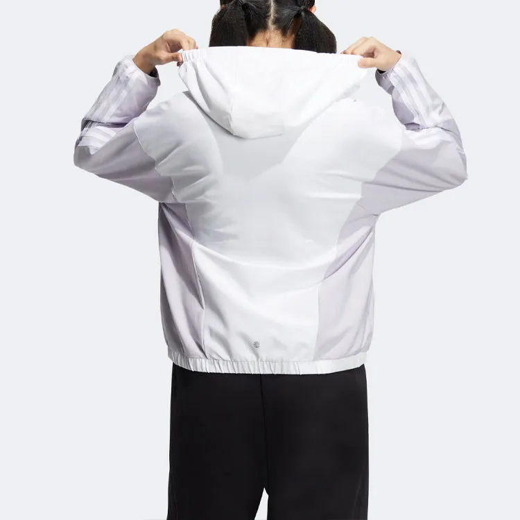Adidas Jacket Women's White Silver-2