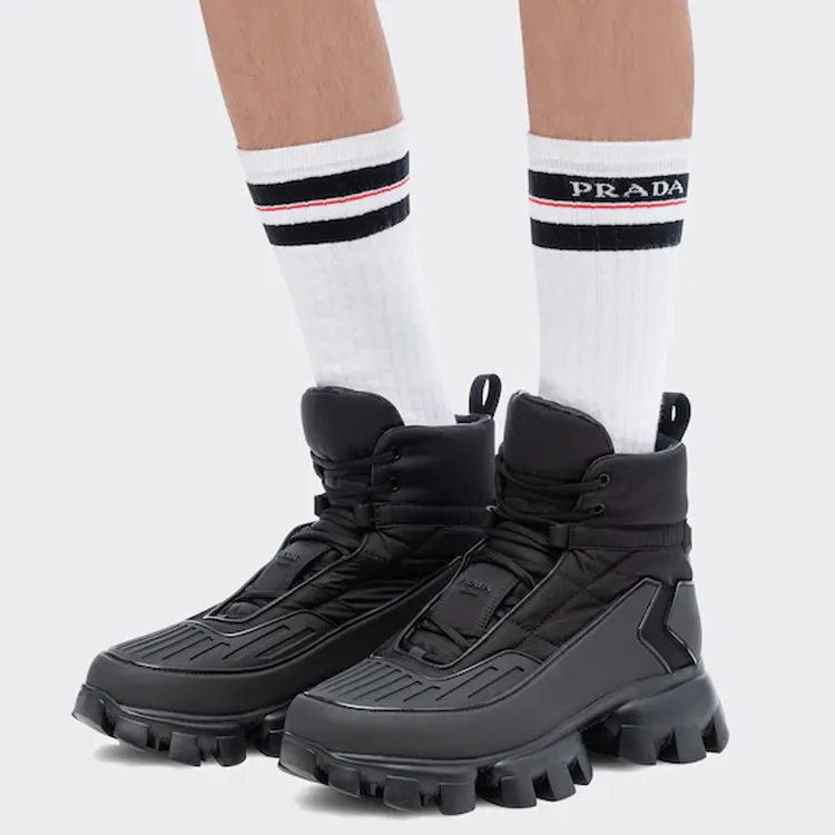 PRADA Men Mid-Calf Socks-1