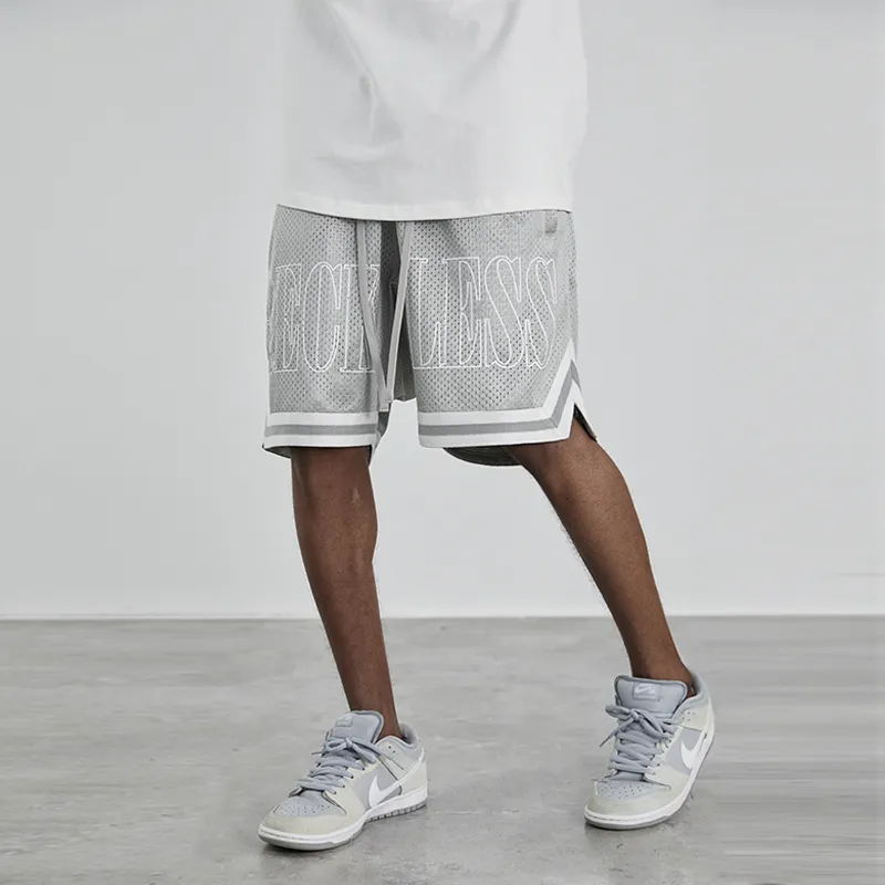 HARSH AND CRUEL Basketball Shorts Unisex-6