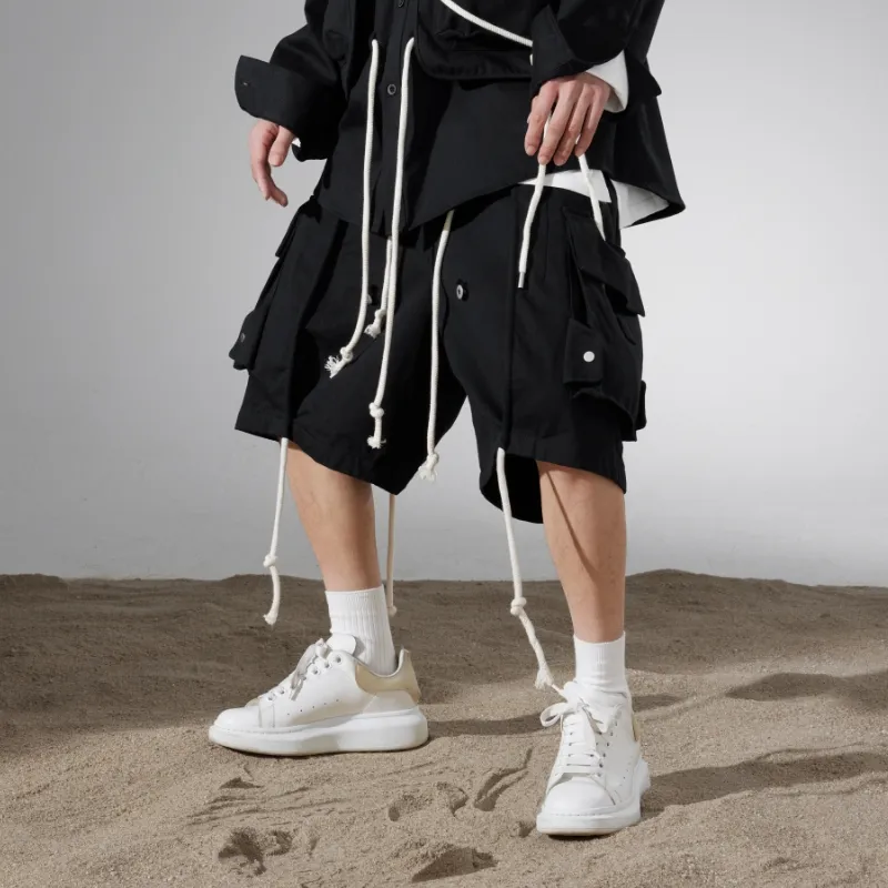 LOSTCTRL Loose Fit Shorts Unisex-10