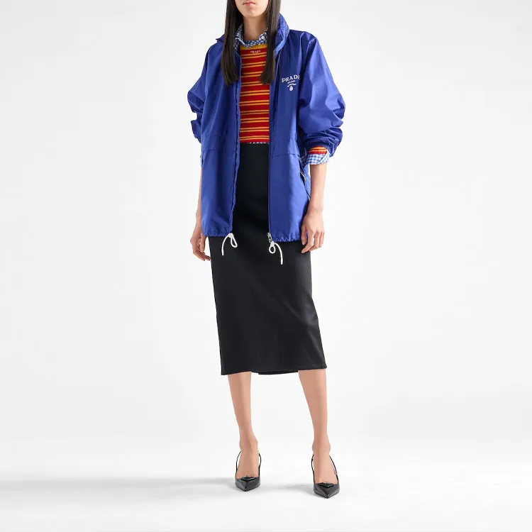 PRADA Jackets Women's Cornflower Blue-1