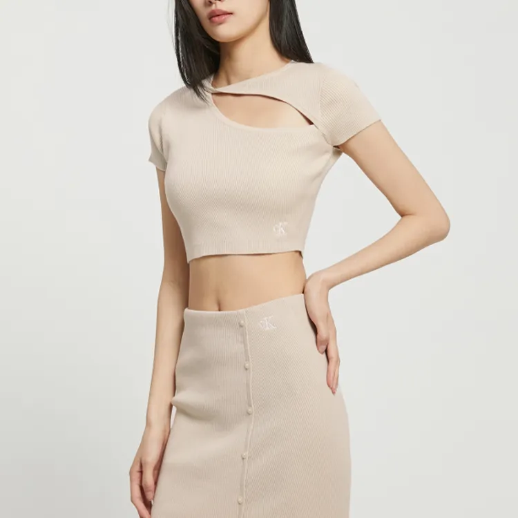CK/Calvin Klein Knitwear Women's Beige-5