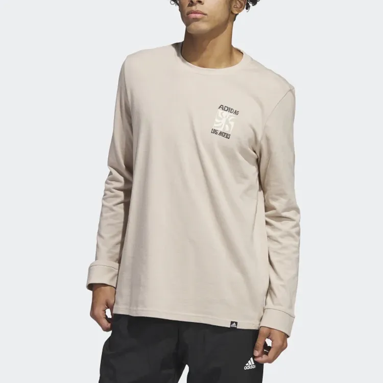 Adidas Los Angeles T-Shirts Men Taupe-3