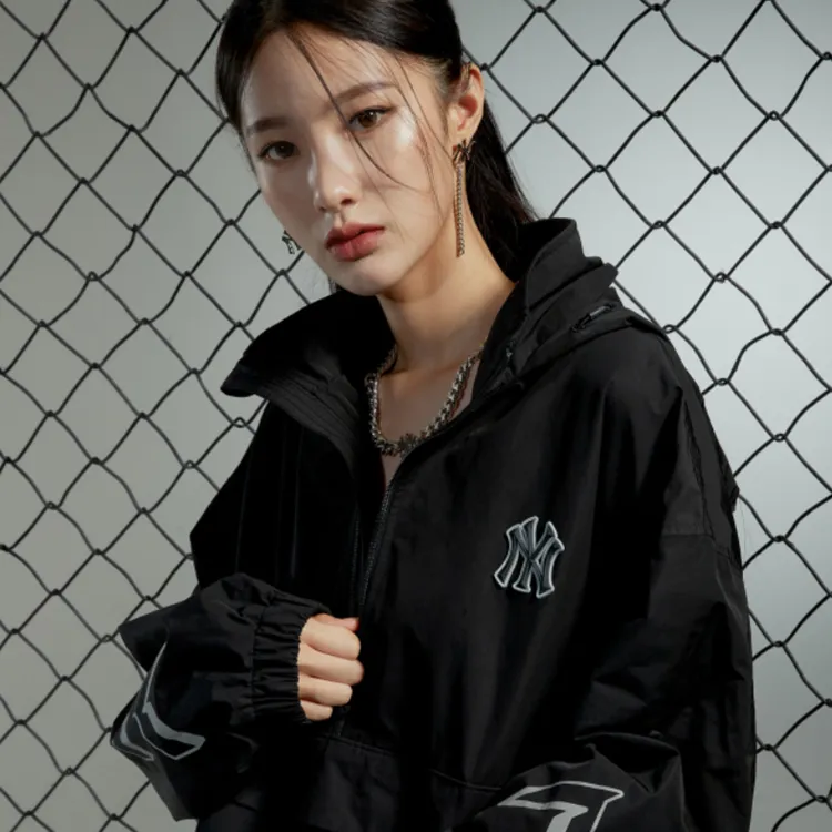MLB New York Yankees Jackets Unisex Black-4
