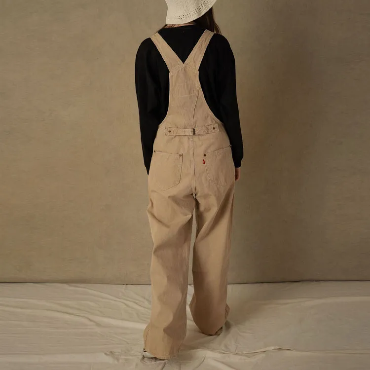 Levis Overalls Women's Light Camel-3