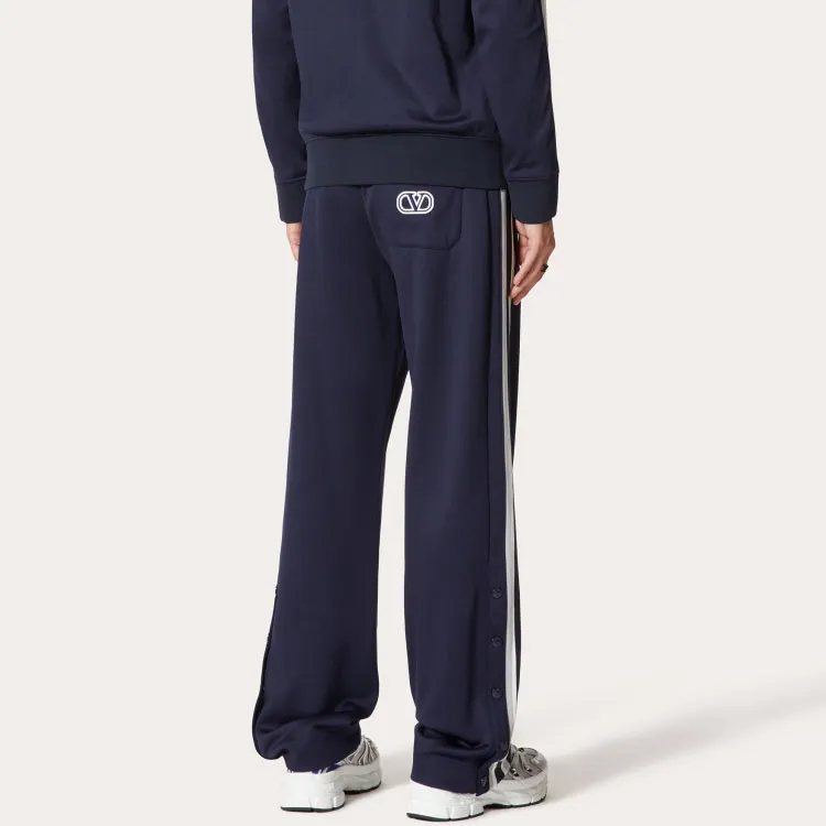 Valentino Drawstring Straight Leg Trousers-2