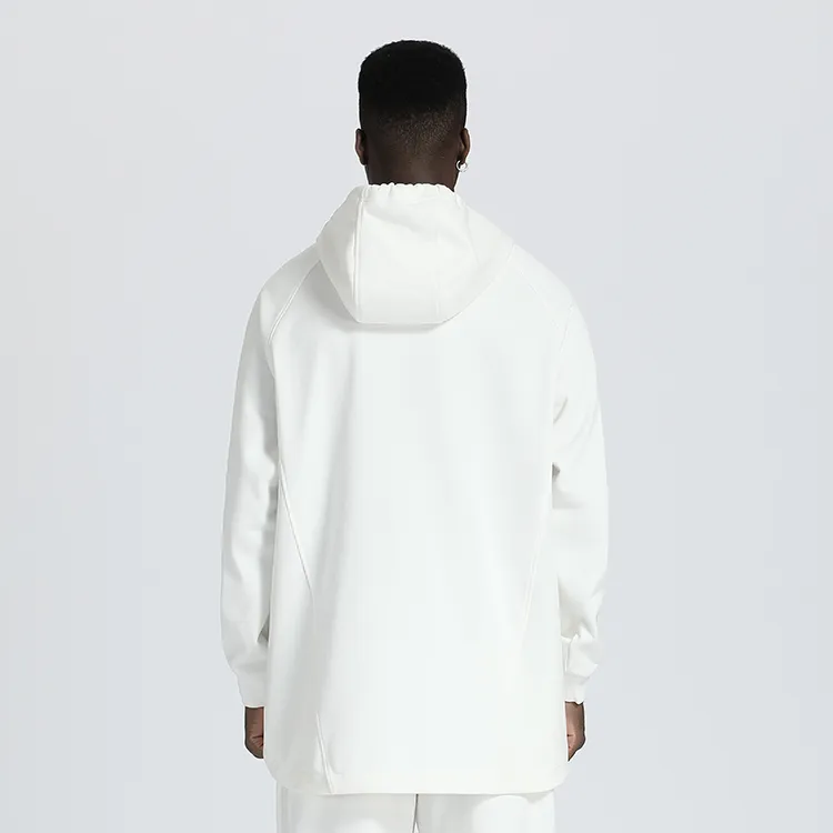 NORVINCY Chinese Fashion Trend Tail Split Hem Pullover Sweatshirt Unisex-5