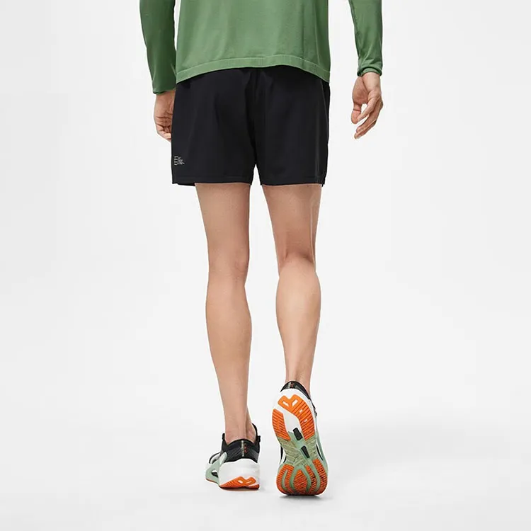 LINING Running Collection Sports Shorts Men Black-3