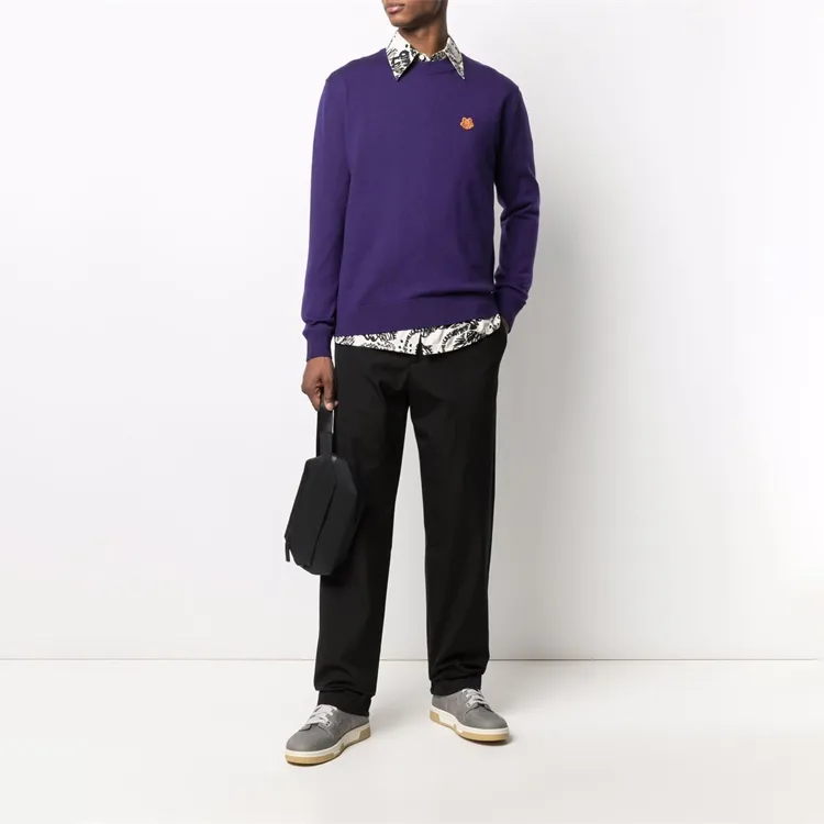 KENZO Sweatshirts Men Purple-4
