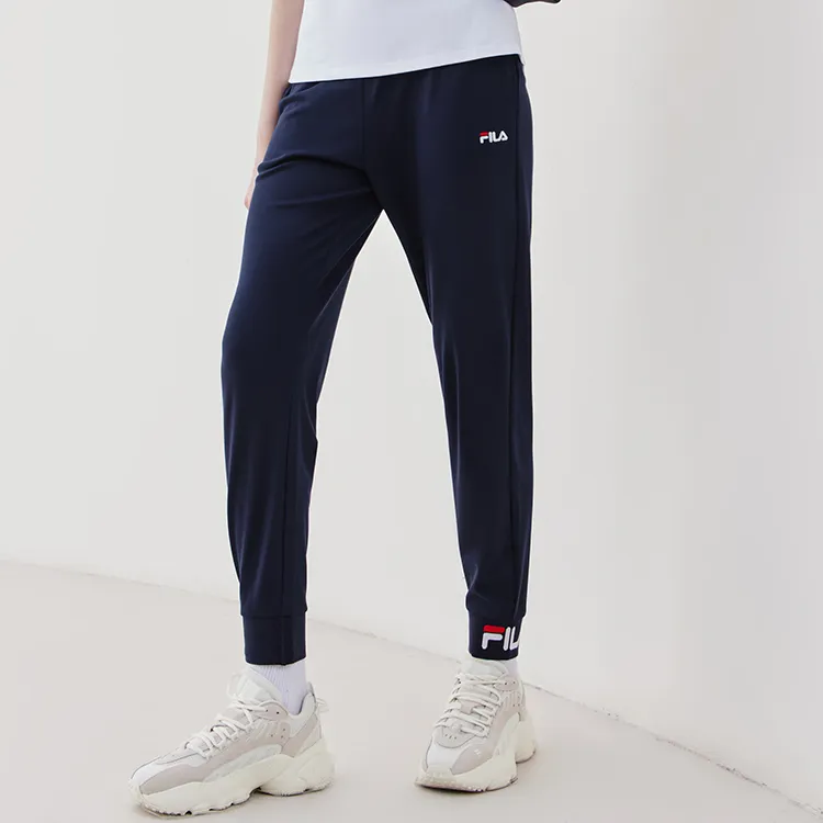 FILA Knitted Sweatpants Women's Ultramarine Blue-3
