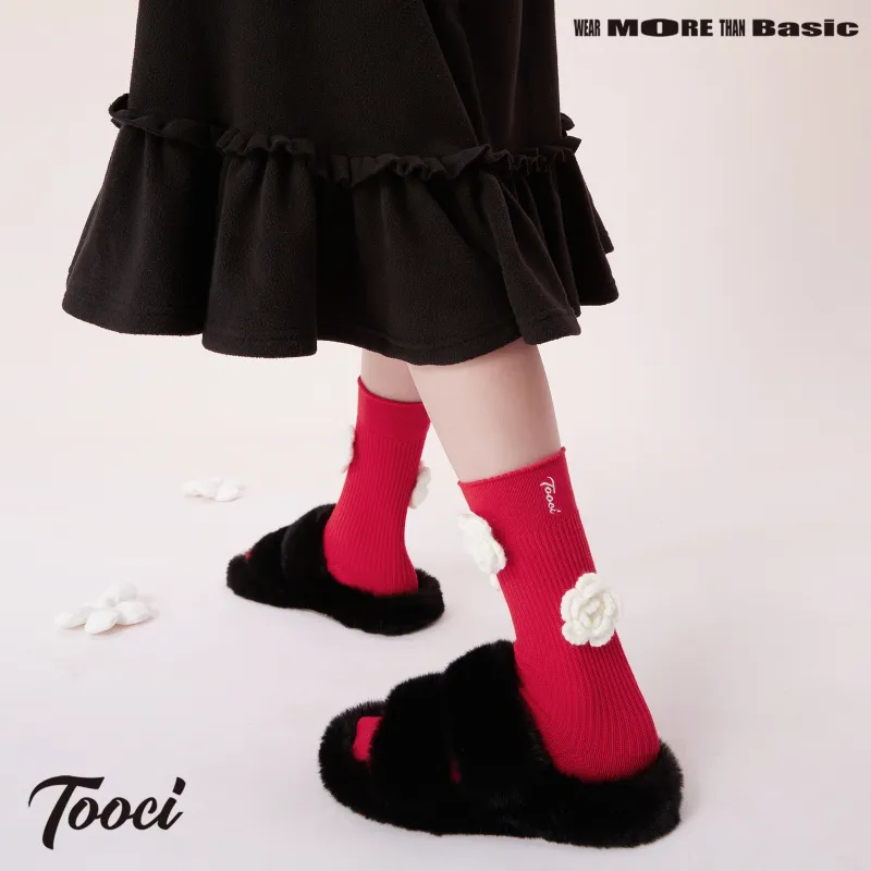 TOOCI Unisex Mid Calf Socks-1