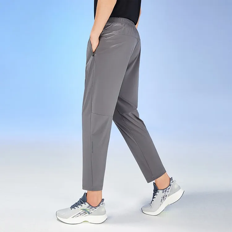 Anta Running Collection Casual Pants Men's Trail Gray-4