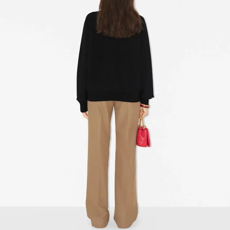 Burberry Logo Intarsia Crewneck Sweater-2