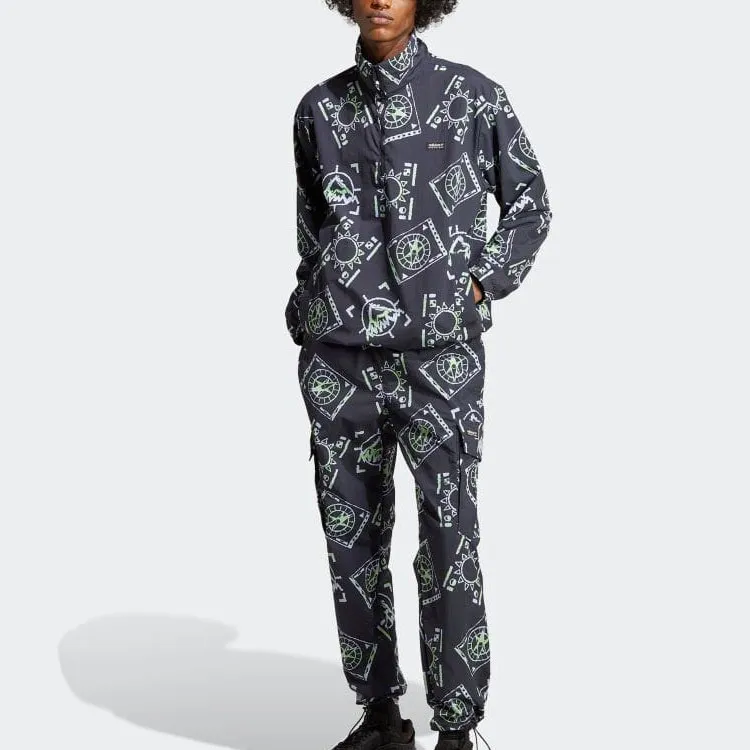 Adidas Graphic-print Pull-over Jacket-2