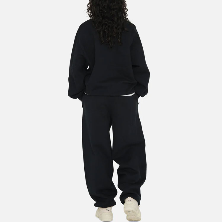 スウェット・トレーナー Nike x Stussy Wash Crew Fleece Black (SS23) Nike x Stussy Wash Crew Fleece Black – Coproom
