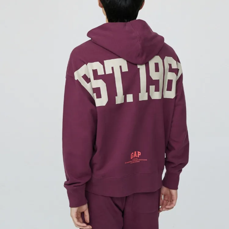 GAP Sweatshirts Unisex Burgundy-2