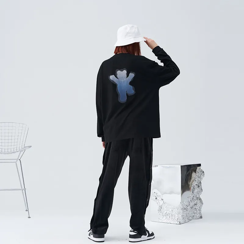 HARSH AND CRUEL Long Sleeved T Shirts Unisex-3