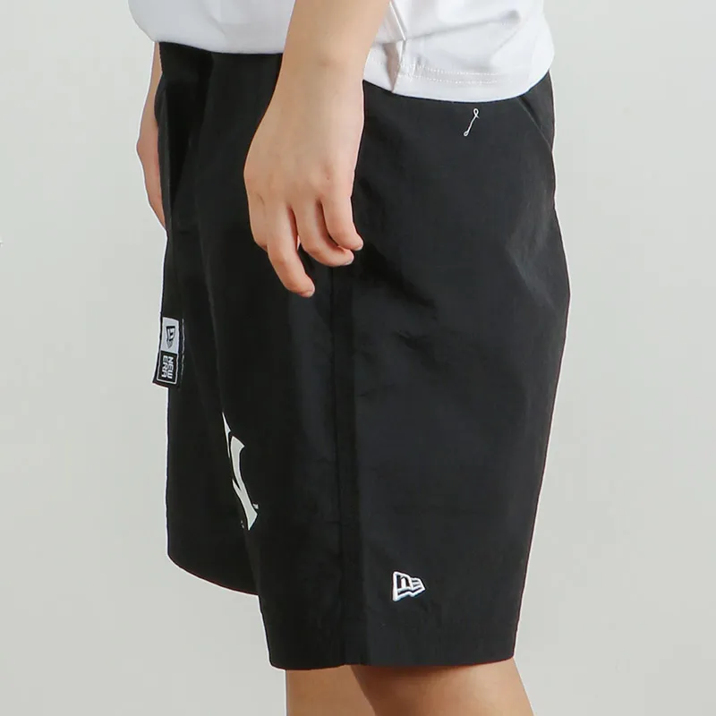 New Era Casual Shorts Unisex Black-3