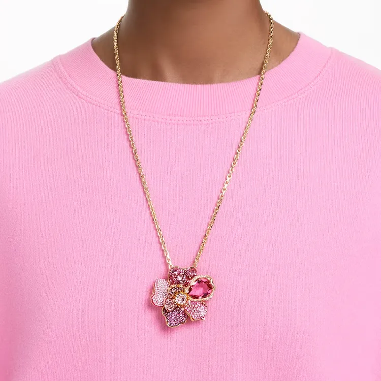 Swarovski Florere Pavé pendant Necklace-3