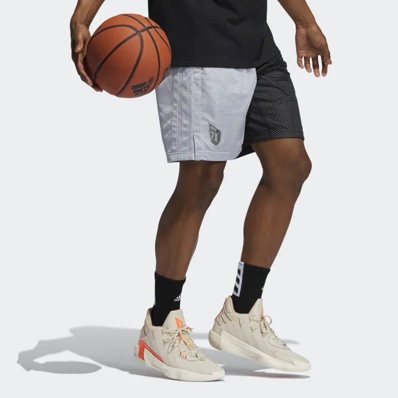 Adidas Basketball Shorts Men's Black Gray Color-2