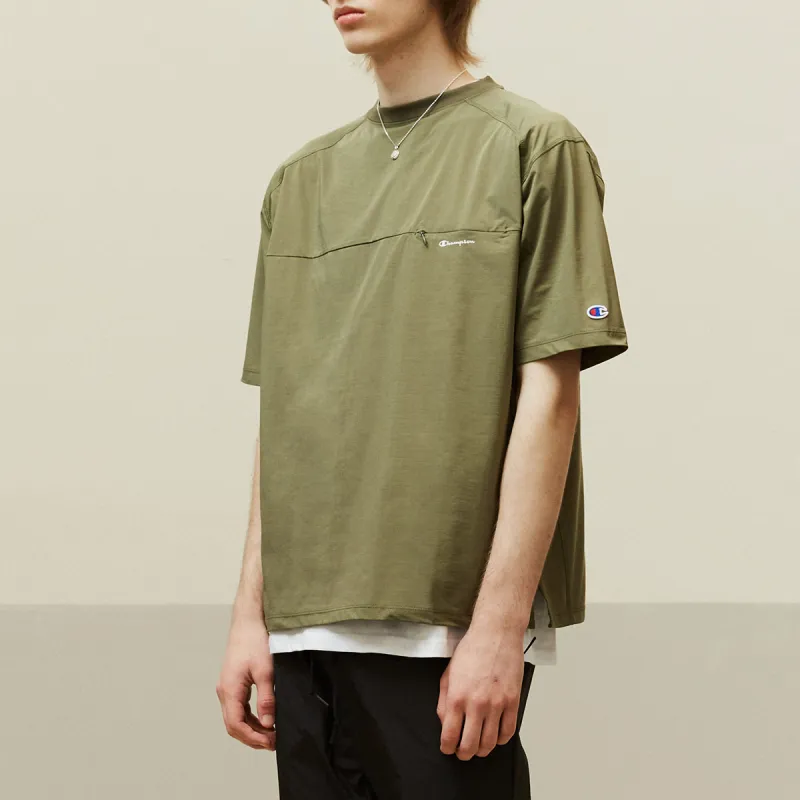 Champion Straight T-Shirt Japan Version Unisex-11
