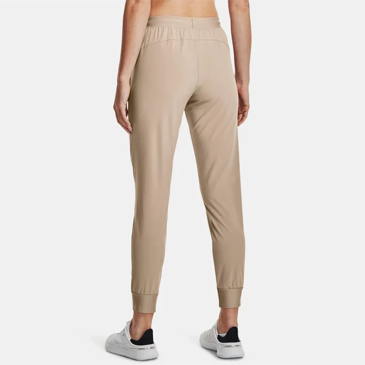 Under Armour Knitted Sports Pants Women's Sahara Brown-3