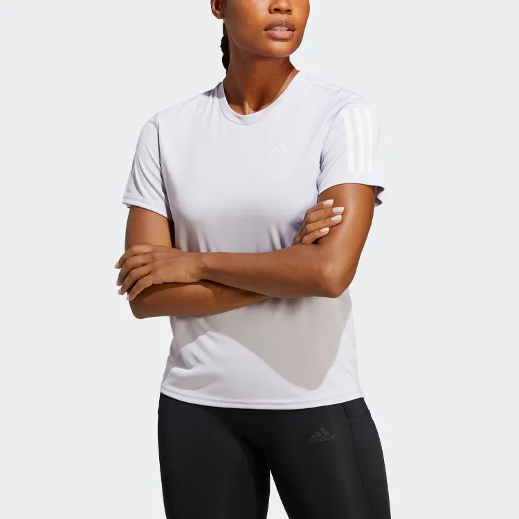 Adidas T Shirt Women's Light Purple-1