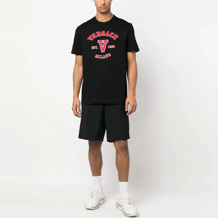 VERSACE SS23 T Shirt Men's Black-1