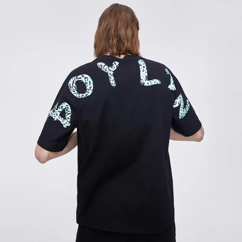 Boy London SS21 Straight T Shirt Unisex Black-3