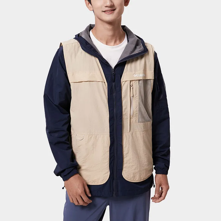 Columbia Vests Men Khaki-3