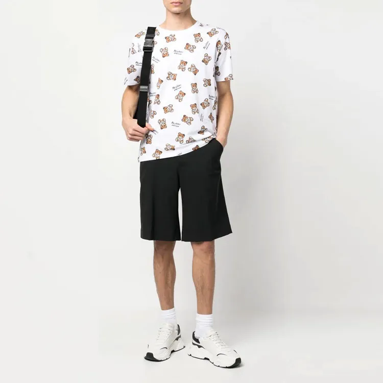 MOSCHINO T Shirts Men White-1