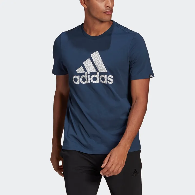Adidas T Shirts Men Navy Blue-1