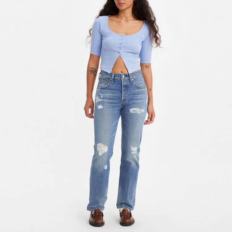 Levis 501 Jeans 150th Anniversary Jeans Women's Blue-2