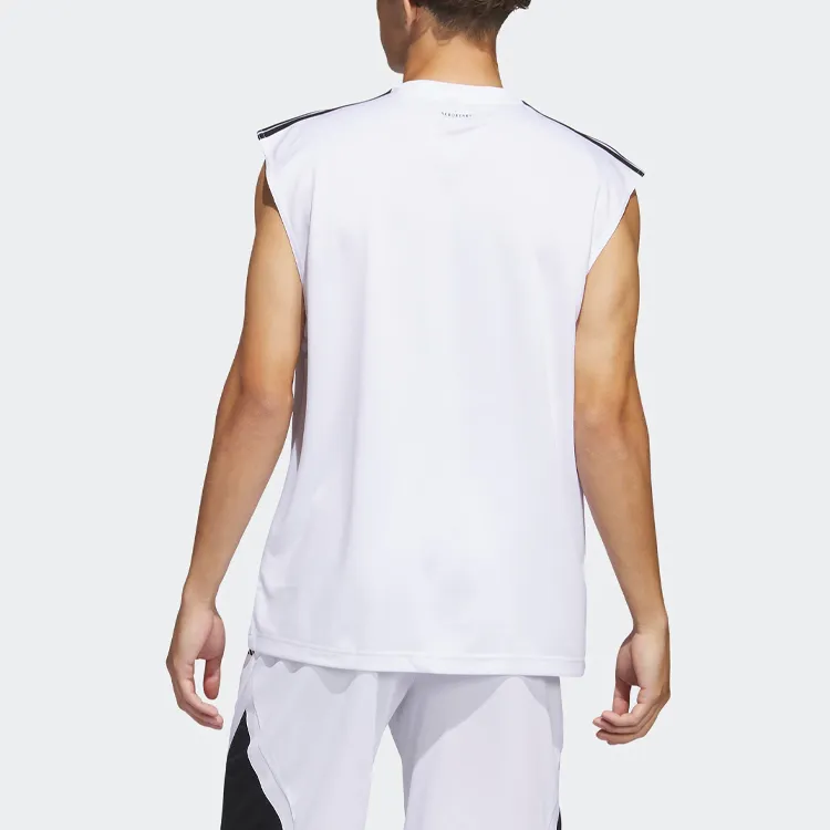 Adidas Tank Tops Men White-3
