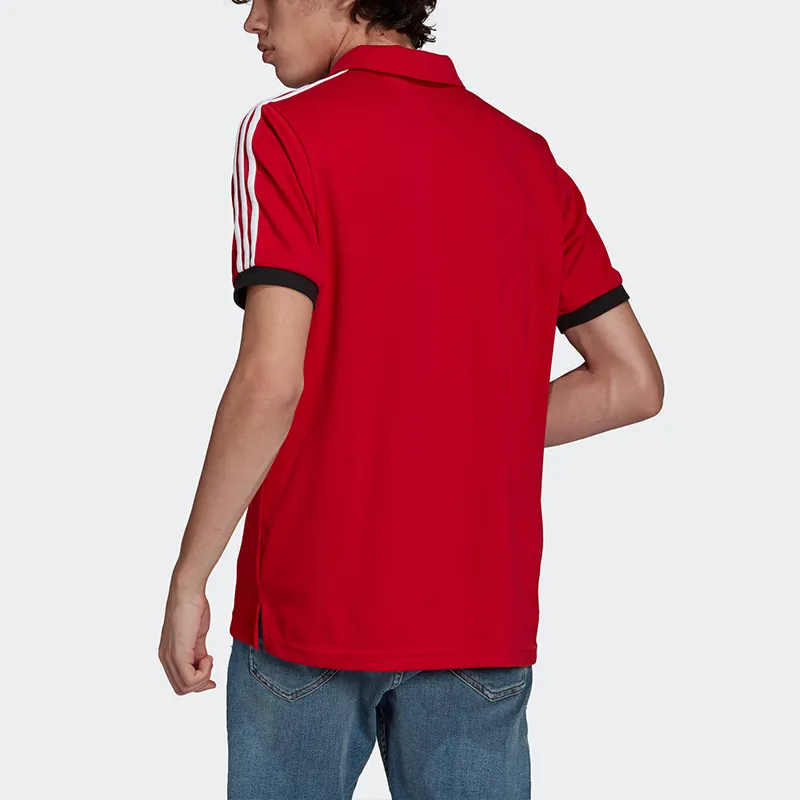 Adidas MANCHESTER UNITED THEATRE OF DREAMS Polo Shirts Men Red-3
