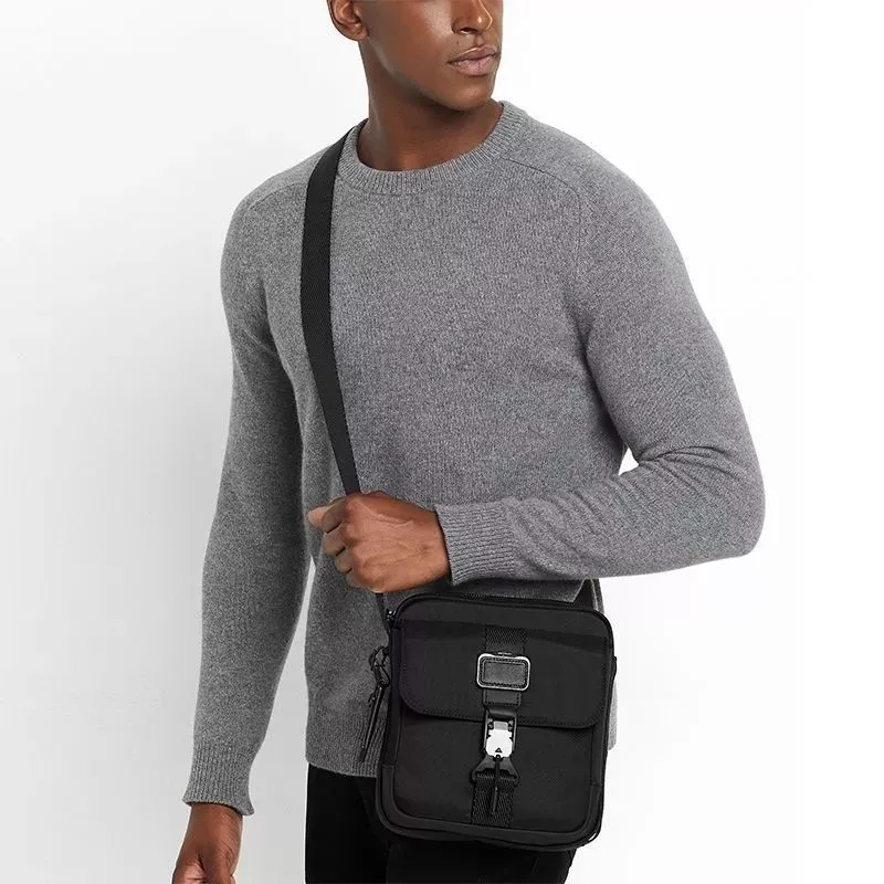 TUMI Alpha Bravo Polyamide Shoulder Bag Crossbody Bag Men's Black-4