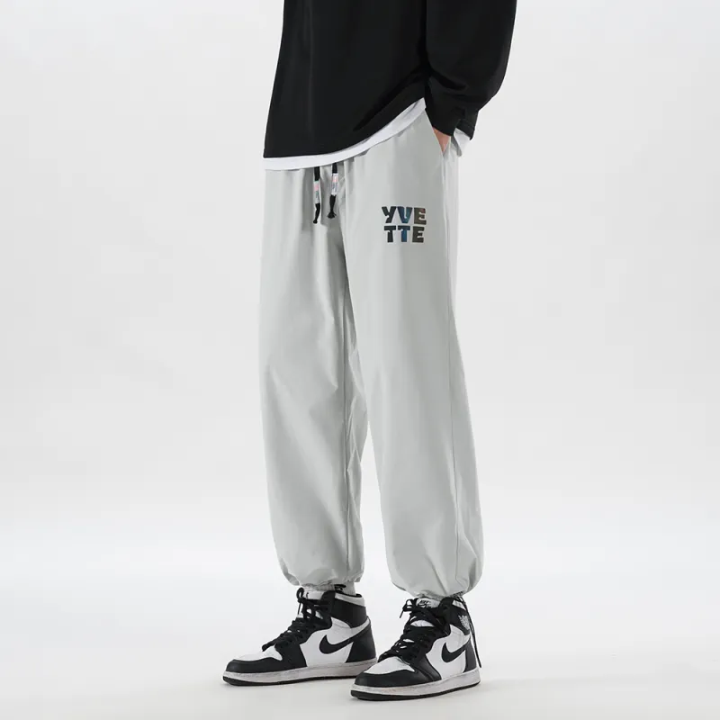 Yvette Jogger Thin Casual Pants Summer Unisex-9