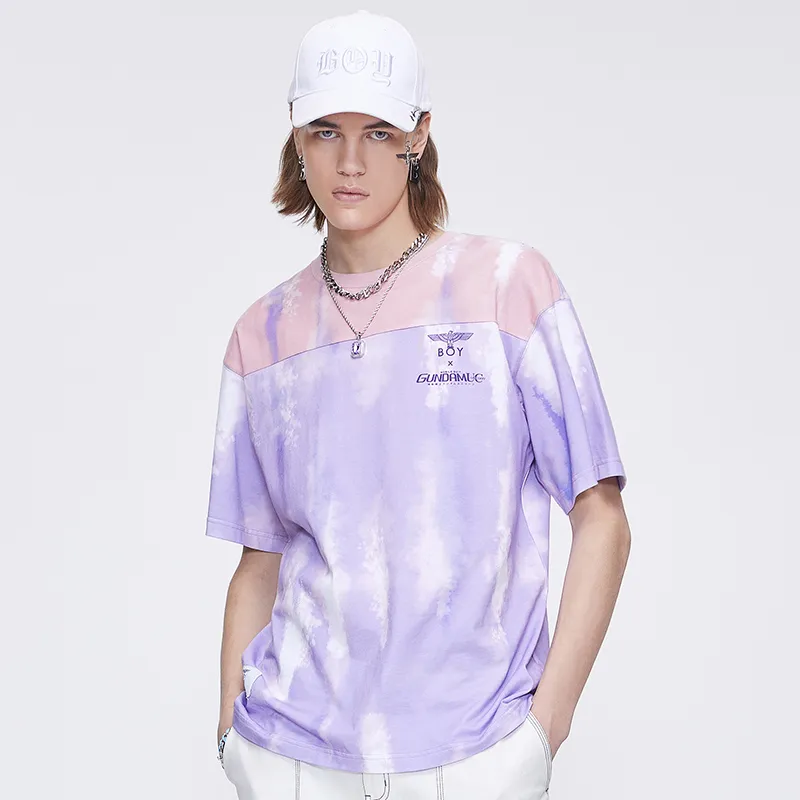 Boy London x GAODA SS21 Straight T Shirt Unisex Purple-6