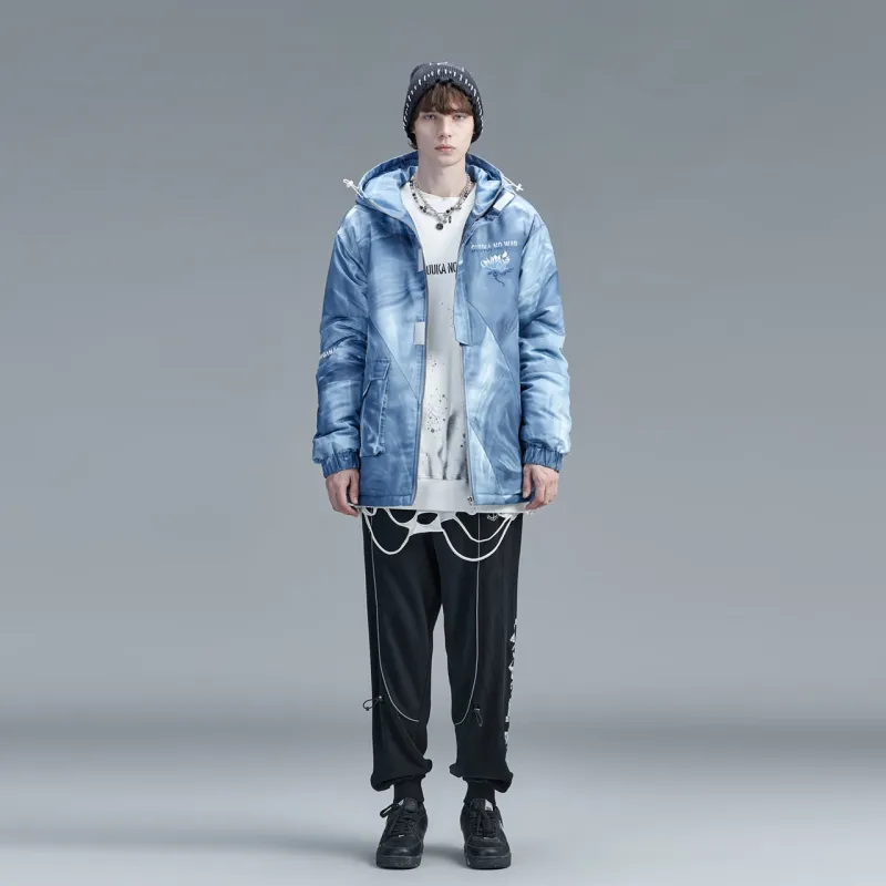 Guuka Puffer Jacket Unisex Blue-3
