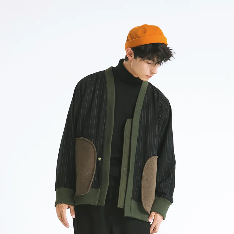YOSHIYOYI Jackets Unisex Black-4