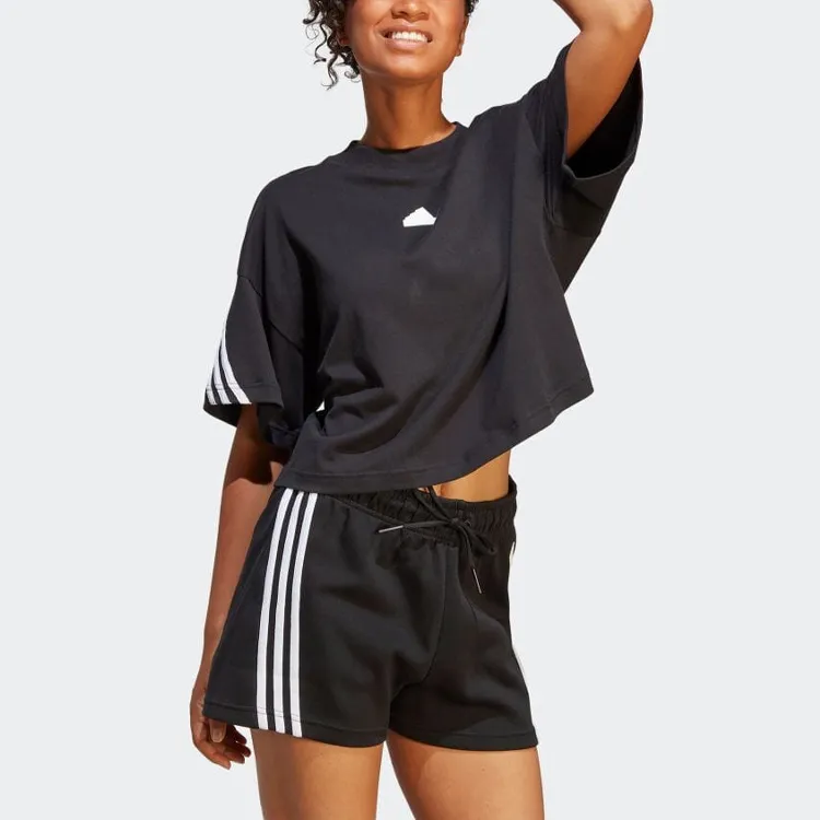 Adidas Crop Tops Women's Black-1