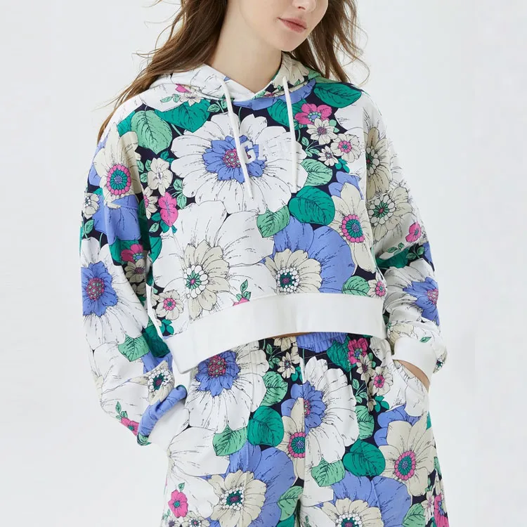 GAP Sweatshirt Women's Floral Print-2