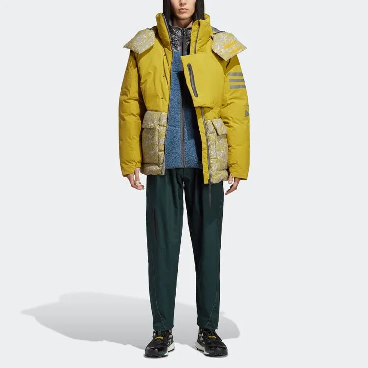 Adidas x And Wander Jacket Men's Yellow-5