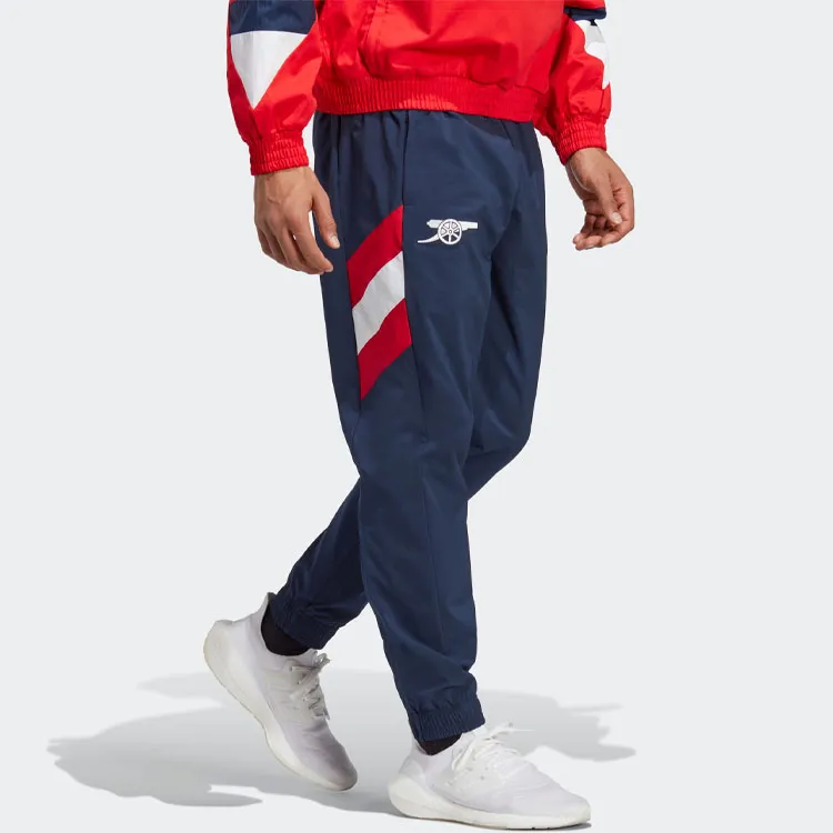 Adidas SS23 ICONS Collection Knitted Sweatpants Men College Navy-1