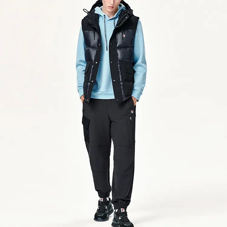 FILA Vests Men Jet Black-2