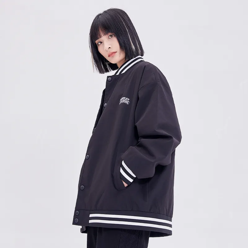 DUEPLAY Baseball Jacket Spring Fall Unisex-11