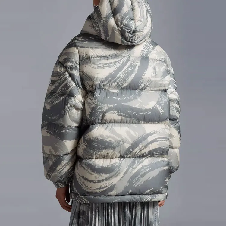 Moncler Down Jacket Women's Gray-3