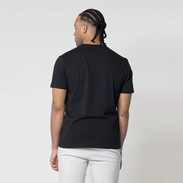 NBA Set in Sleeve T Shirt Men's Black-3