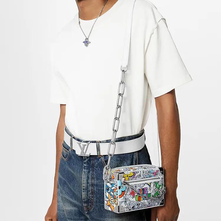 LOUIS VUITTON Mini Soft Trunk Crossbody Bag-6