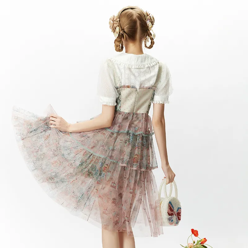 LULUALWAYS SS21 Dress Women's Pink-2